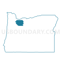 Clackamas County in Oregon